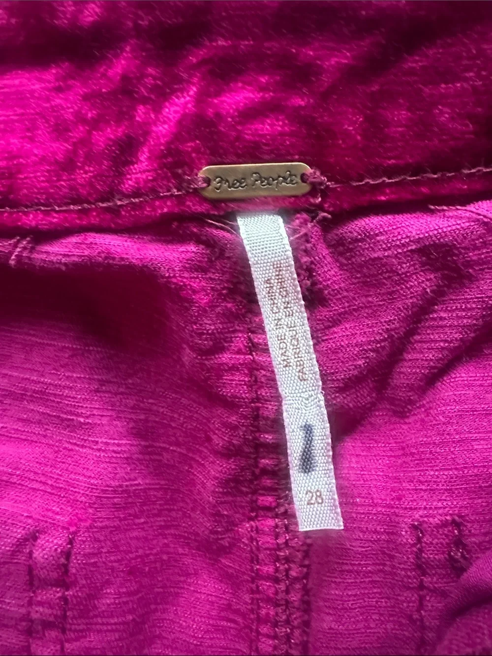 Free People Velvet Pants